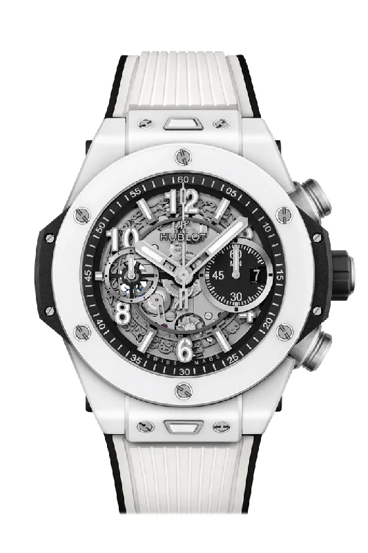 Hublot Big Bang 44 Skeleton Dial White Ceramic 421.HX.1170.RX