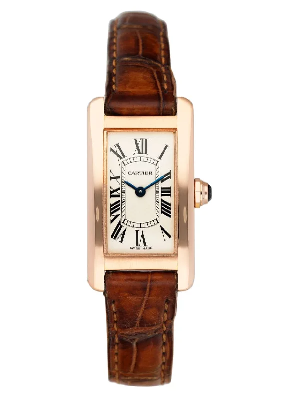 Cartier Tank Americaine W2607456 Ladies Watch