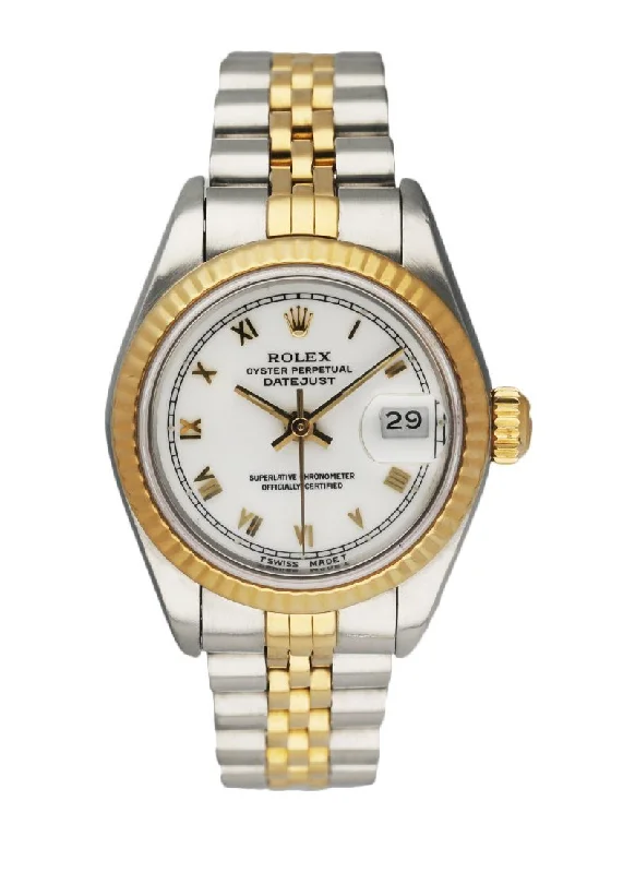 Rolex Datejust 69173 18k Yellow Gold Ladies Watch